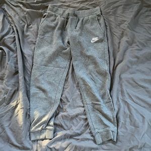 Dark grey Nike unisex jogger sweatpants